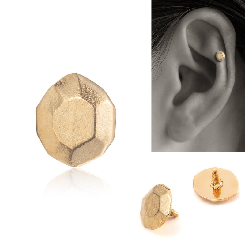 K10YG ゴールドピアス ボディピアス │ 14G・16G対応 ボディピアス