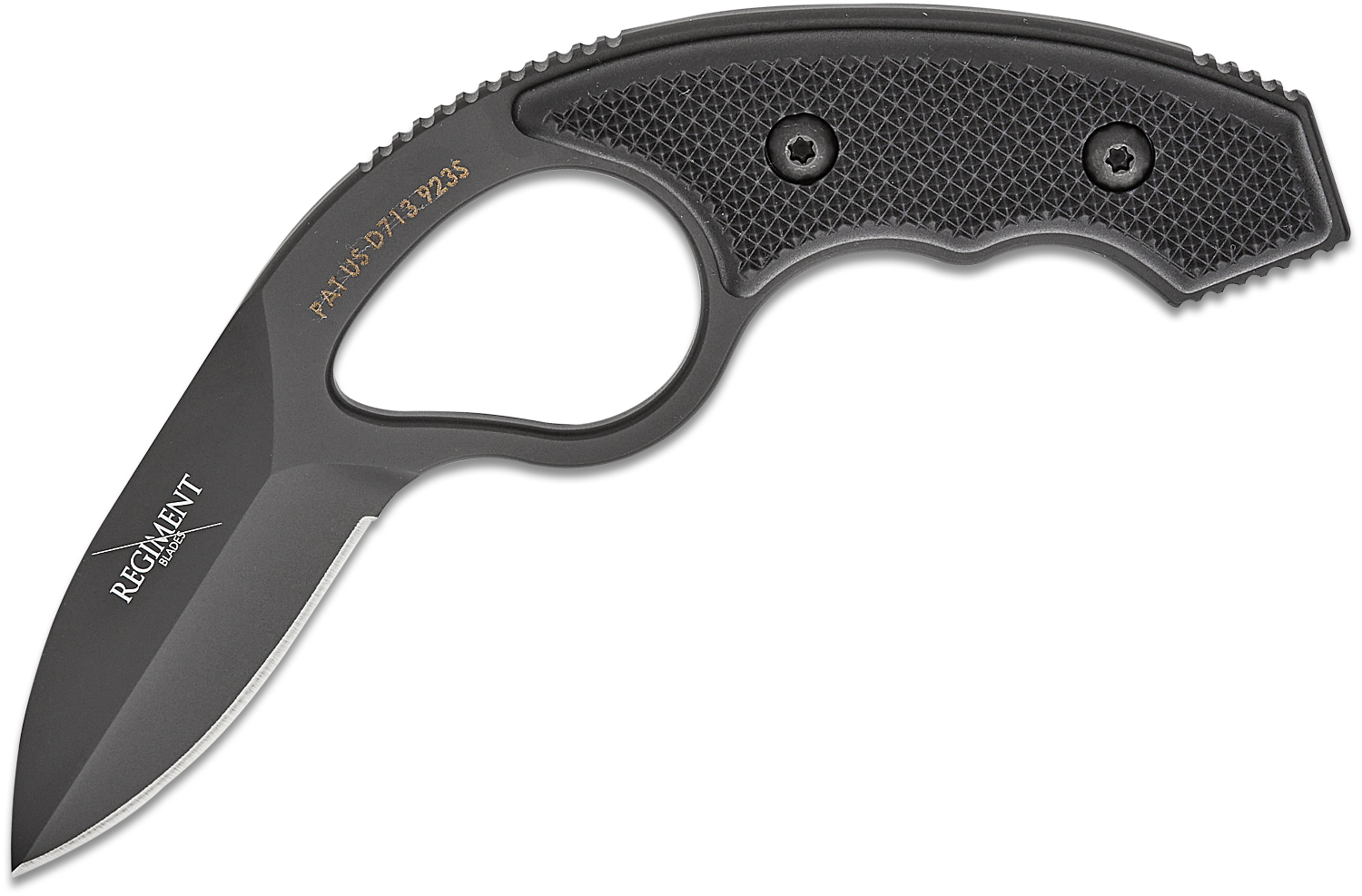 Regiment Blades Low Viz Pro Fixed Blade Knife 2.75