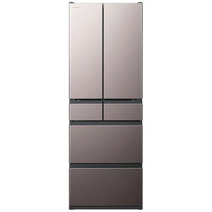 日立 R-HXCC54T(X) クリスタルミラー [冷蔵庫 (540L・フレンチドア