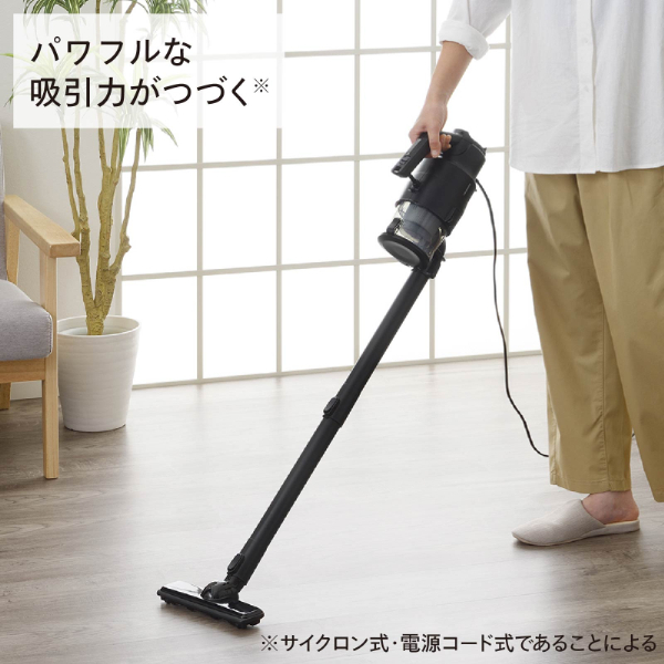 TWINBIRD HC-EB54B ブラック [パワーハンディークリーナー AC電源