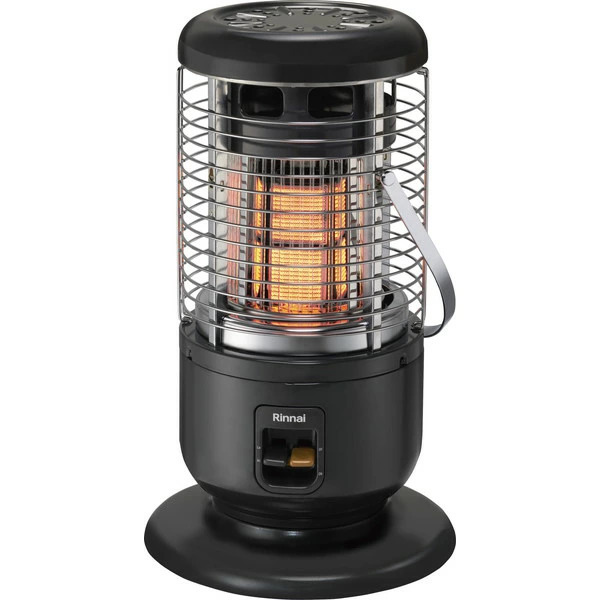 C41アンティーク品✨リンナイ ガスストーブ 都市ガス用 暖炉型