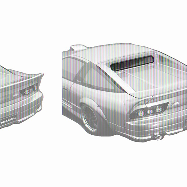 abc hobby 180sx アイローネゲート 180SX アイローネゲート [ABC-66732