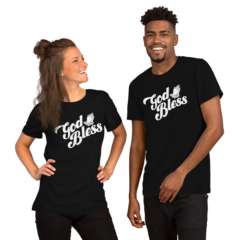 God Bless T-Shirt – Faithful Style & All-Day Comfort - Pie Bros