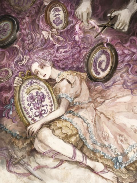 美しく怪しいアンティークたちの物語がカードブックになりました