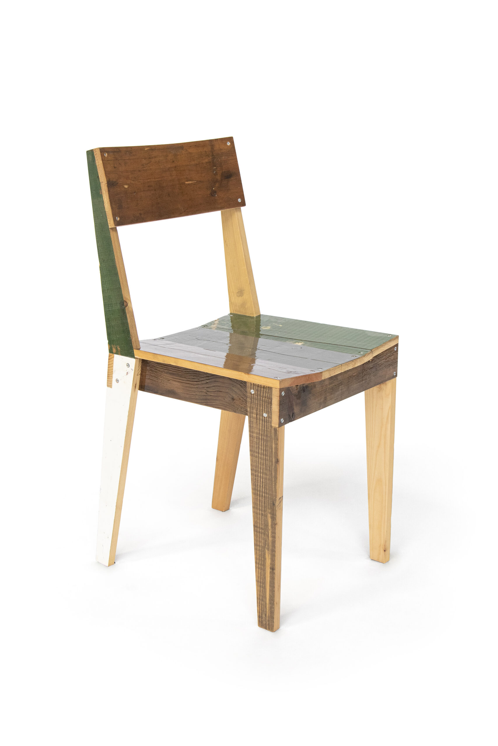 Stool in scrapwood • PIET HEIN EEK