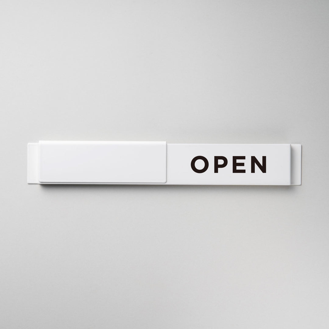 OPEN / CLOSEDサイン - 壁付け看板