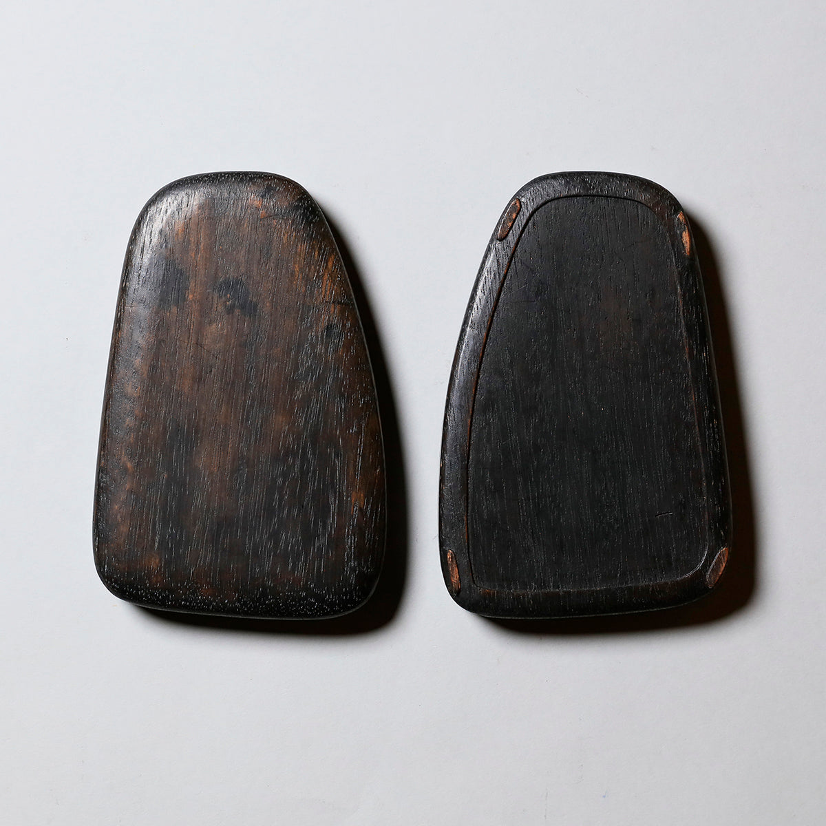 旧坑端渓 有洞岩 5 12吋 硯 硯石 中国美術 書道用品 書道具 旧坑端渓