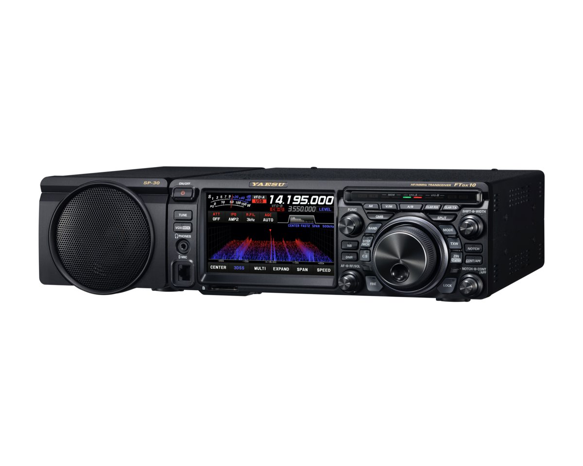Yaesu FTDX10 HF/50MHz Hybrid SDR Transceiver - PileupDX.com