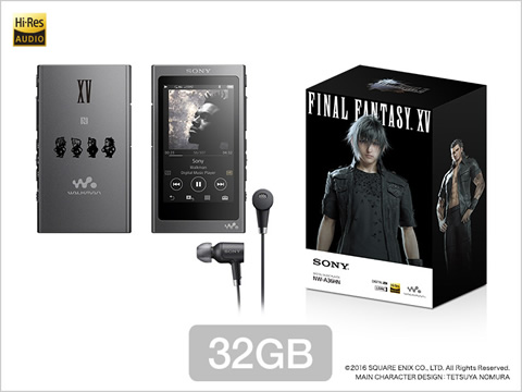 極希少】SONY ウォークマンNW-A30HNシリーズ FF15 FF15とコラボした