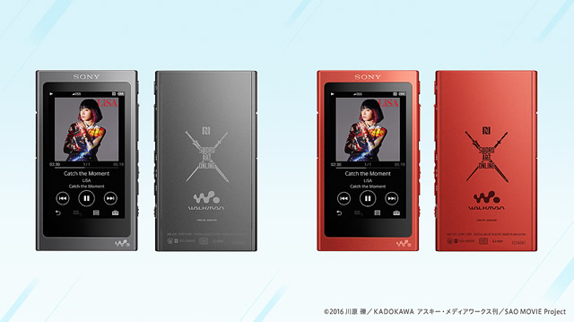 SONY ウォークマン NW-A105/ソードアート・オンライン/キリト