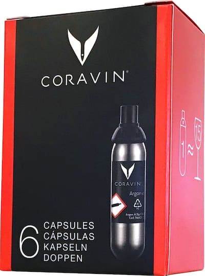 Coravin Pure Capsules (6 pack) Black 410006 - Best Buy