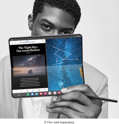 Samsung Galaxy Z Fold5 256GB (Unlocked) Phantom Black SM