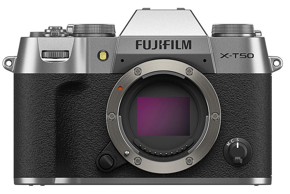 Fujifilm X T50 Mirrorless Camera Body Only Silver 16953986