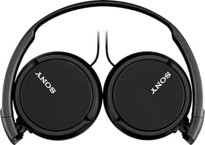 Sony ZX Series Wired On Ear Headphones Black MDRZX110/BLK - Best Buy