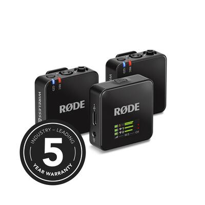 RØDE WIRELESS GO (GEN 3) Compact Wireless Microphone System Black