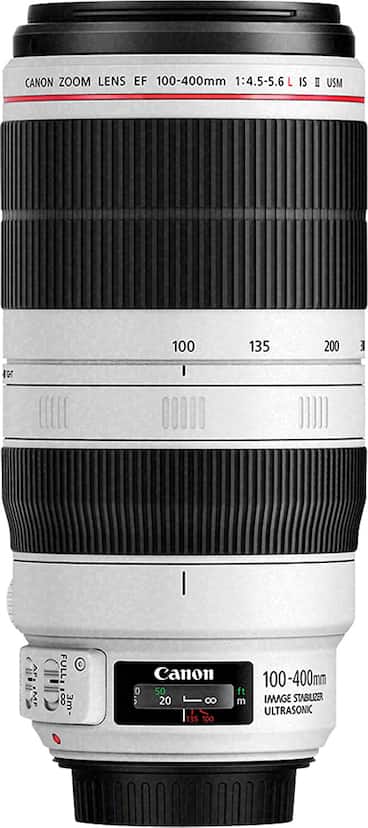 Canon EF100 400mm F4.5 5.6L IS II USM Telephoto Zoom Lens for EOS