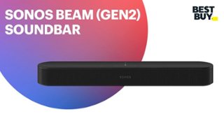 Sonos Beam (Gen 2) 5.0 Channel Smart Soundbar with Dolby Atmos