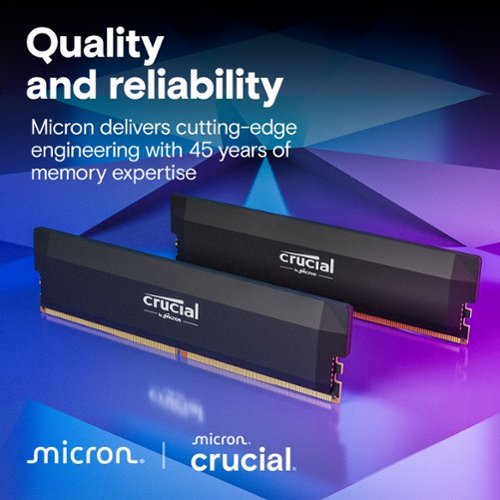 Crucial Pro OC Gaming 64GB (2x32GB) DDR5 6400MHz C40 UDIMM Intel