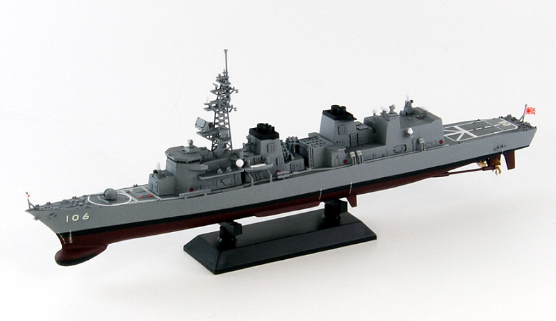J68 1/700 海上自衛隊 護衛艦 DD-106 さみだれ 新着艦標識デカール付き
