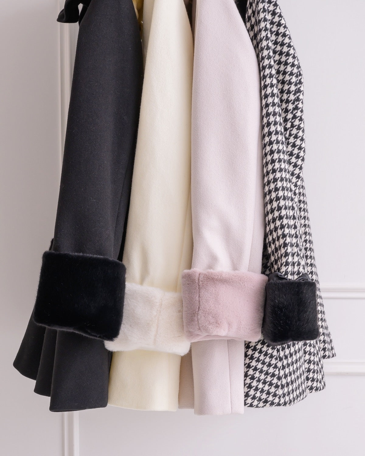 pium ビジューカラードーリーフレアコート新品未使用