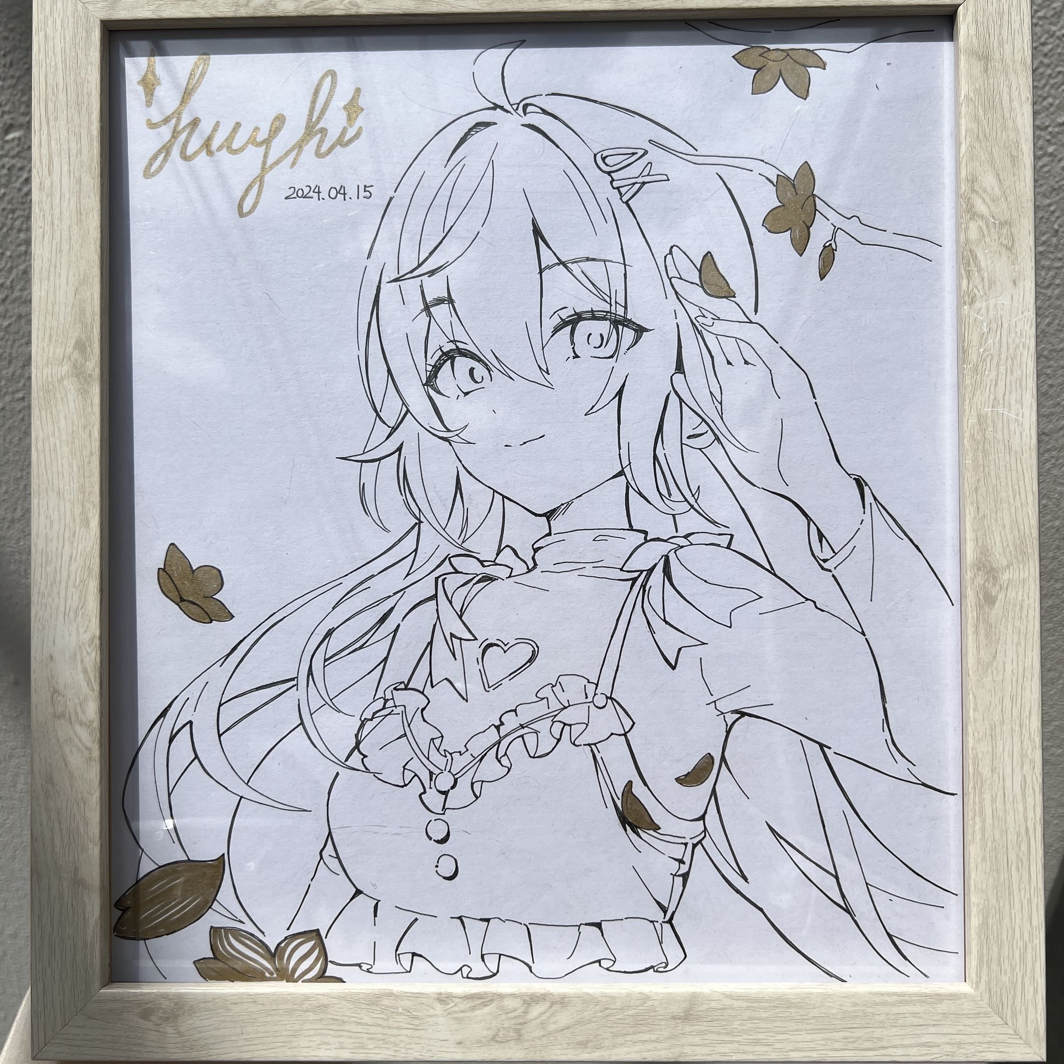 zukky 原画 初期作品 現代アート 直筆サイン入り ED 1 / 10 zukky 原画