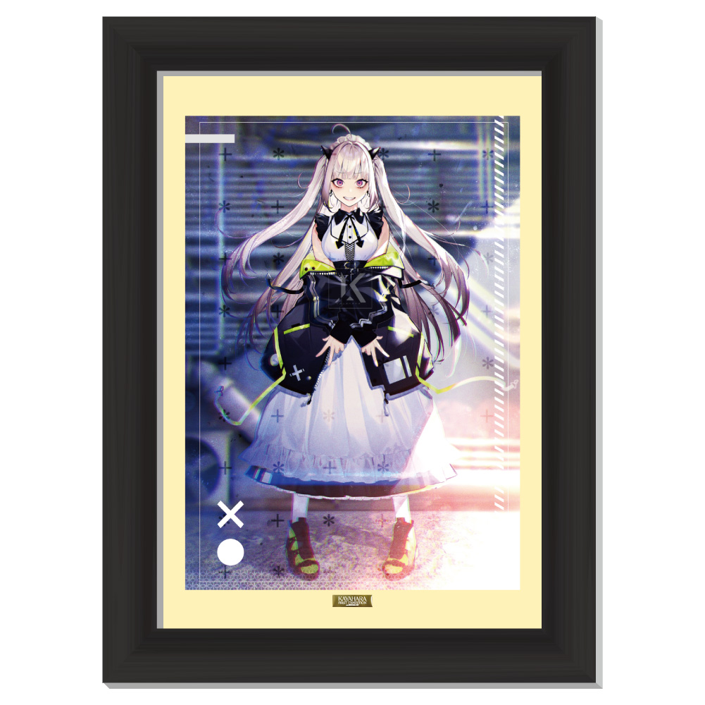 Hiten 【サイン入り保証書付】複製原画(A2）D『君を待ってる』