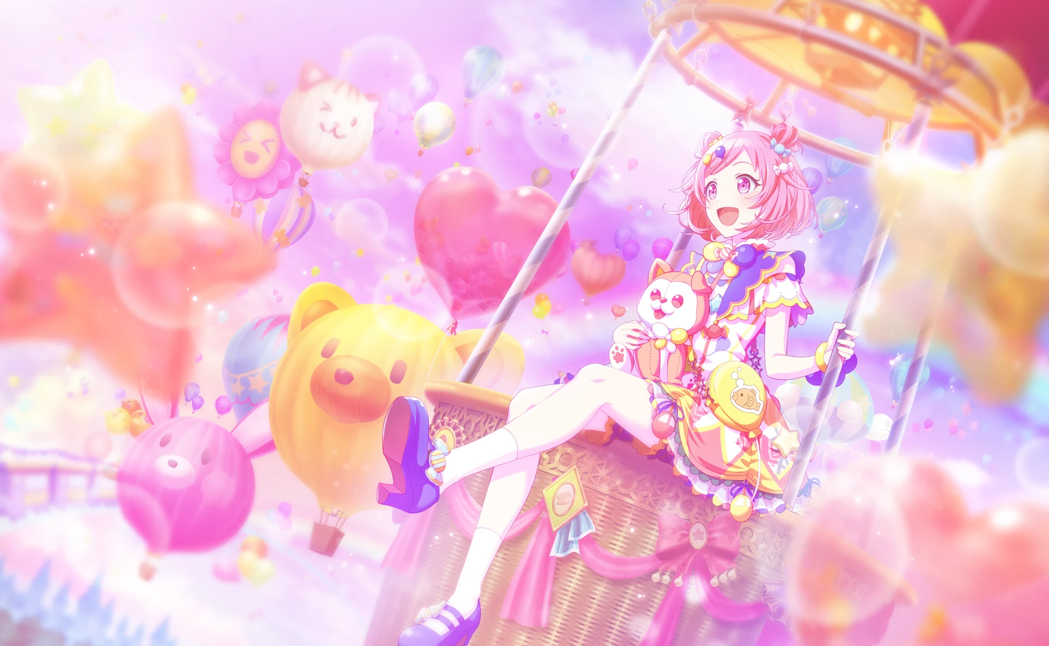 プロセカ 鳳えむ スマドリ 色紙 8A 特訓後 グッズ-色紙