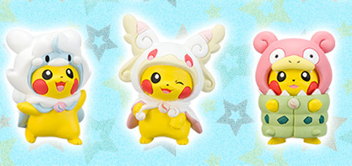 フィギュアコレクション メガポンチョを着たピカチュウ、ポケモン