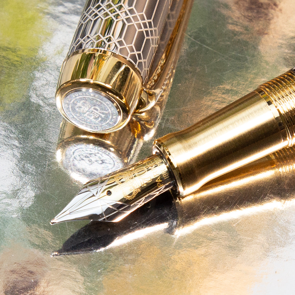 パーカー】万年筆アメリカ独立宣言200周年記念限定品「ピューター