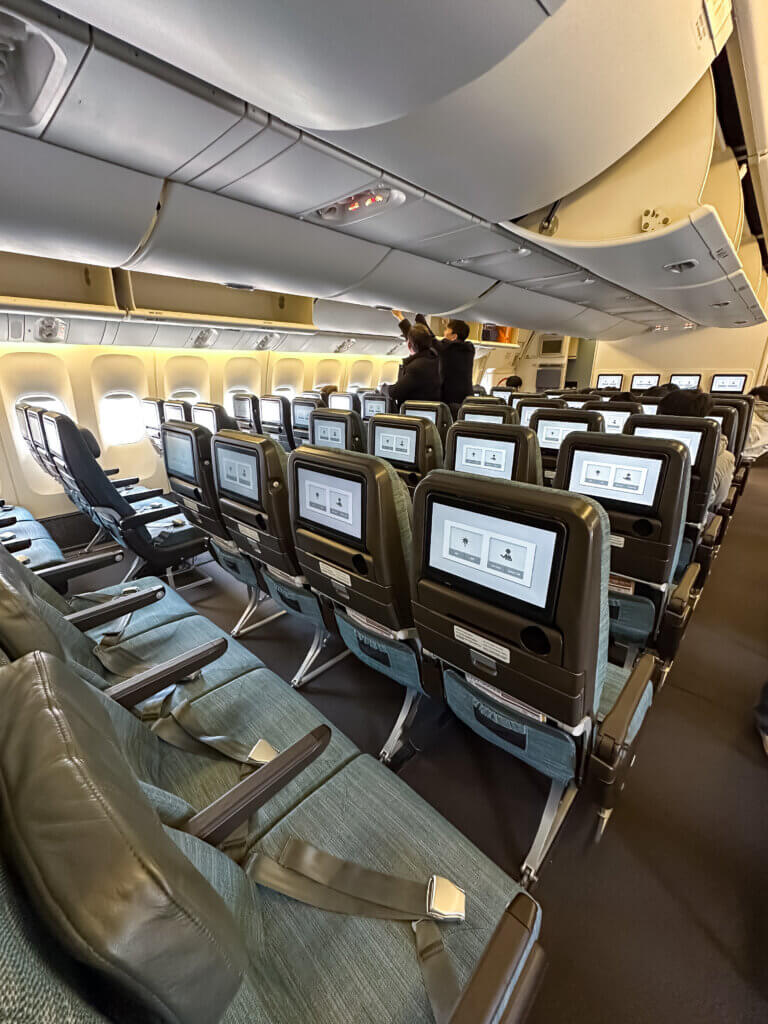 Flying T'Way Air's new Boeing 777-300ER in Business and Economy