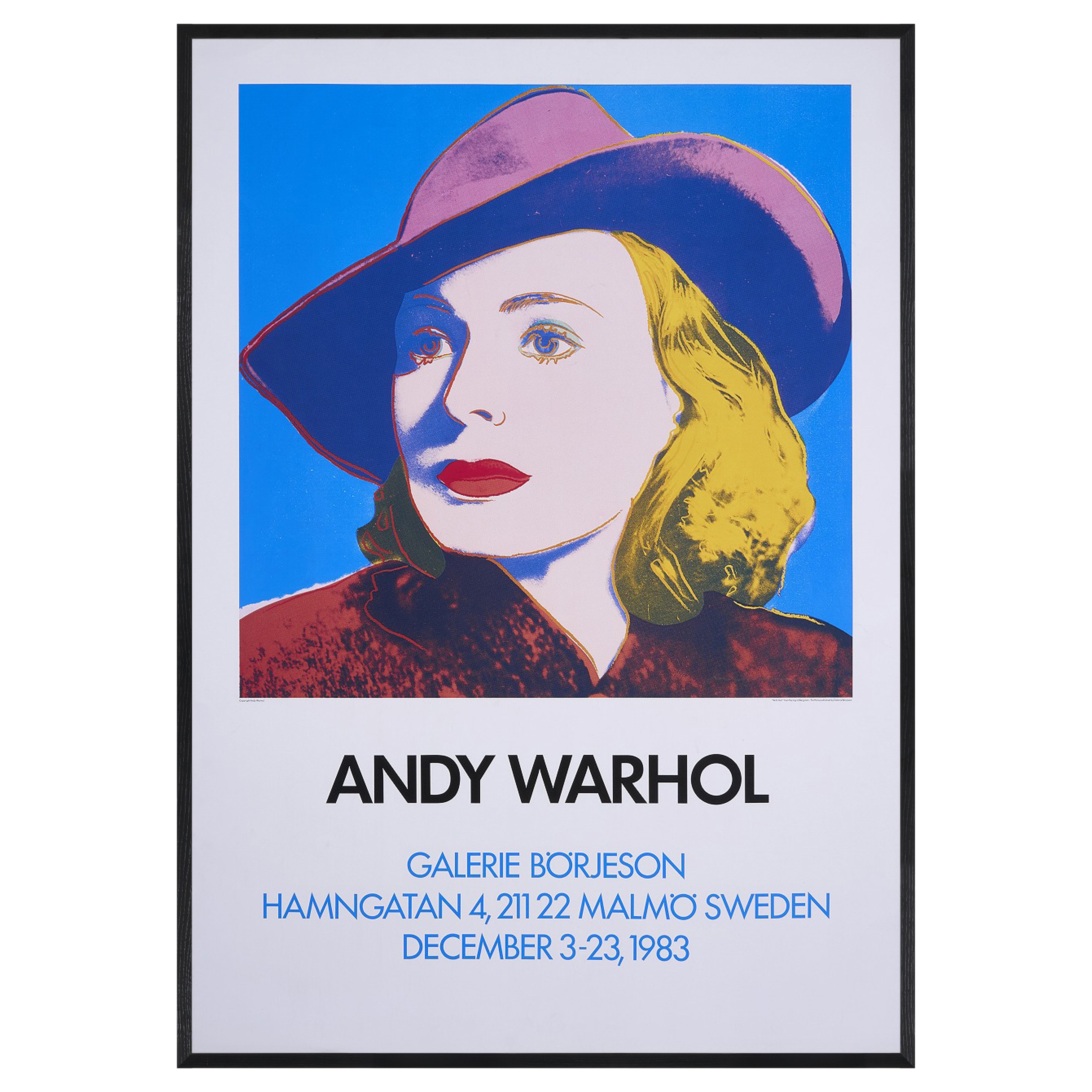 イングリッド バーグマン 特大ポスター化粧板 店舗インテリア サロン