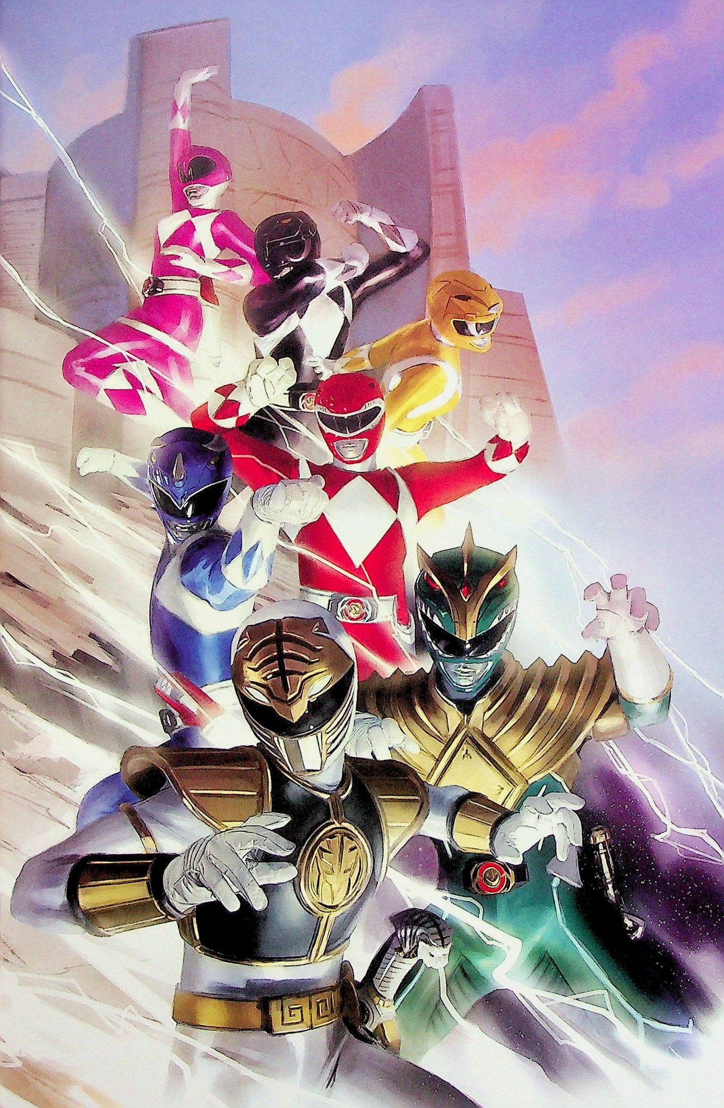 Mighty Morphin Power Rangers #100 Unlockable Variant 2022 – Pop-King