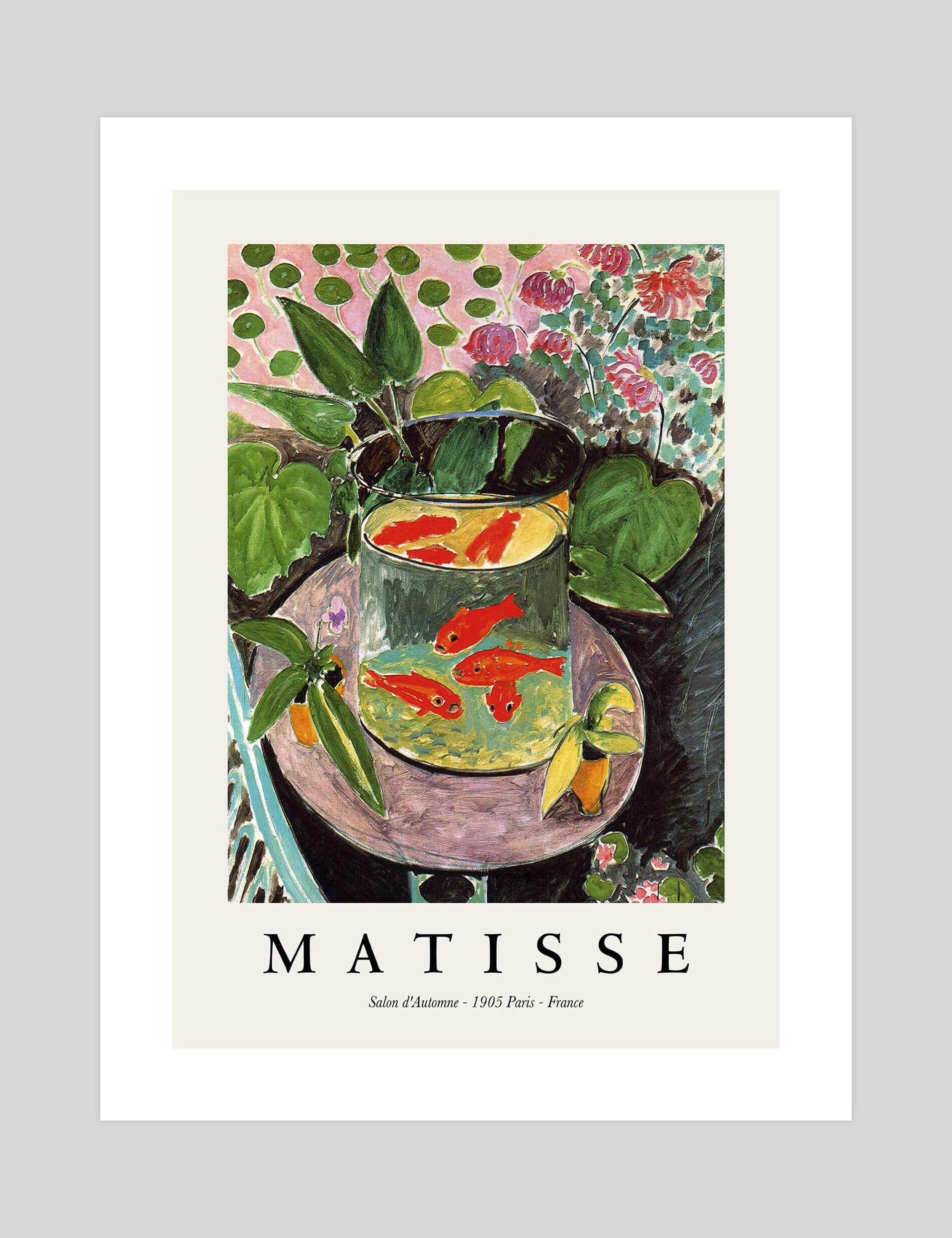 他の方発送×Henri Matisse 【gold fish】高精細刷特別額装品