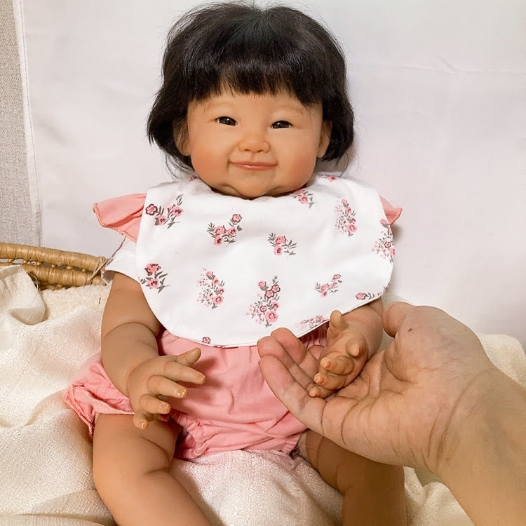 リーミドルトン LEE MIDDILTON リボーンドール 洗礼服 赤ちゃん人形