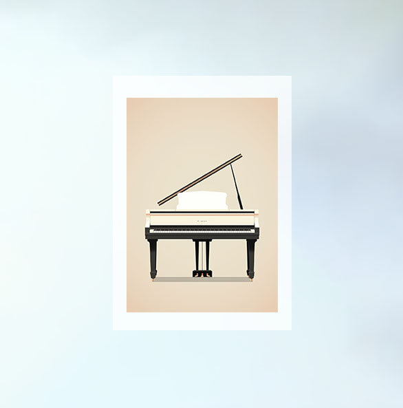 ピアノのアートポスター:piano_fcce 通販