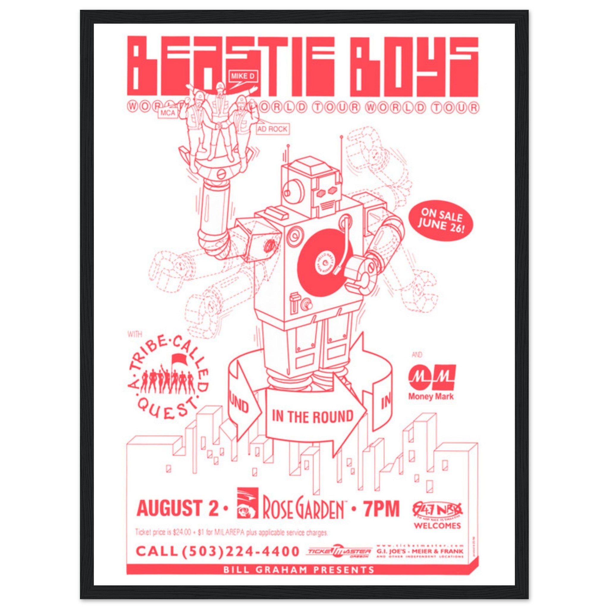 MARK ARMINSKI BEASTIE BOYS ポスター musicgoldmine.com - Beastie