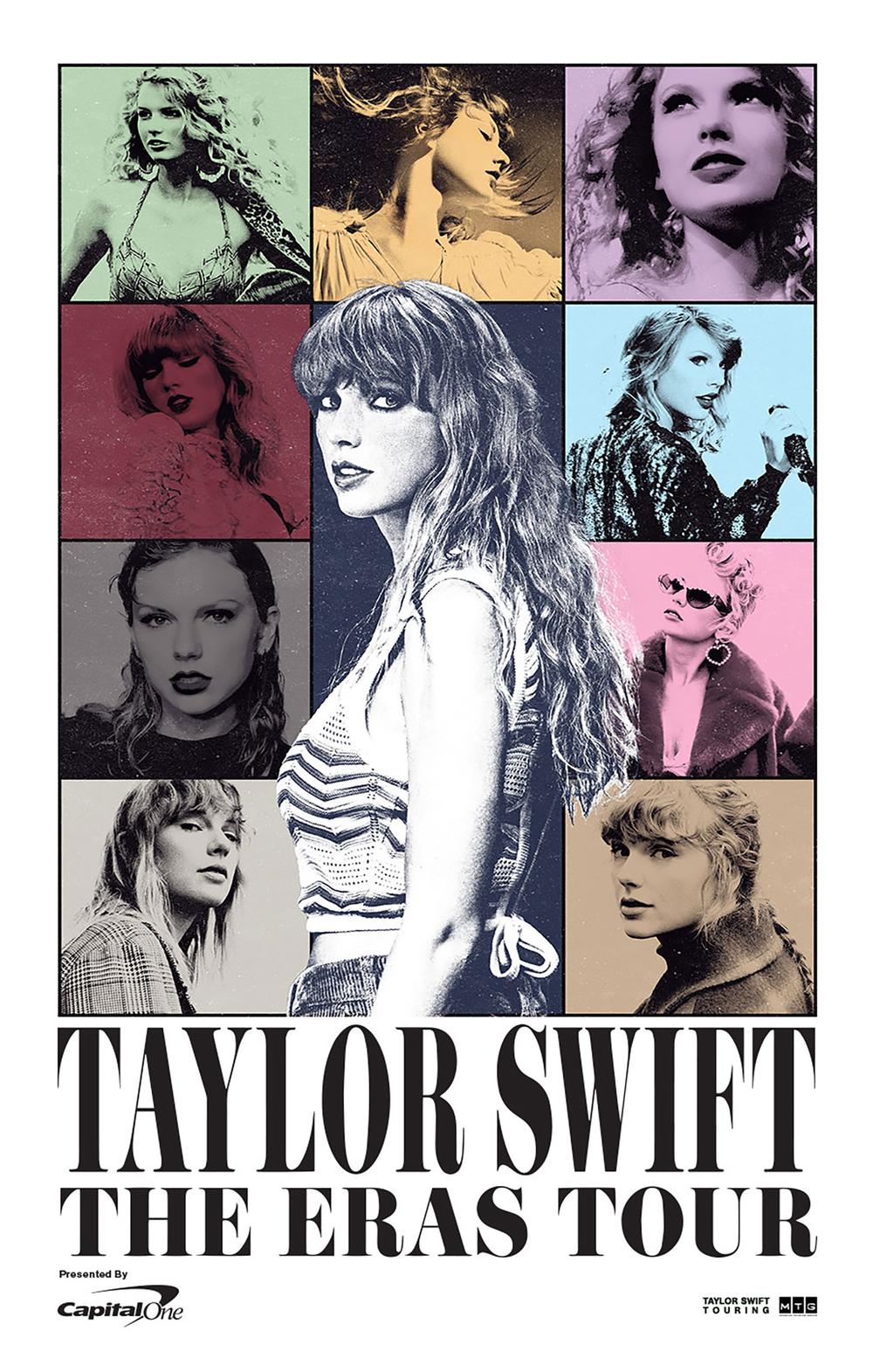 ミュージシャン THE ERAS TOUR LITHOGRAPH POSTER REPRINT