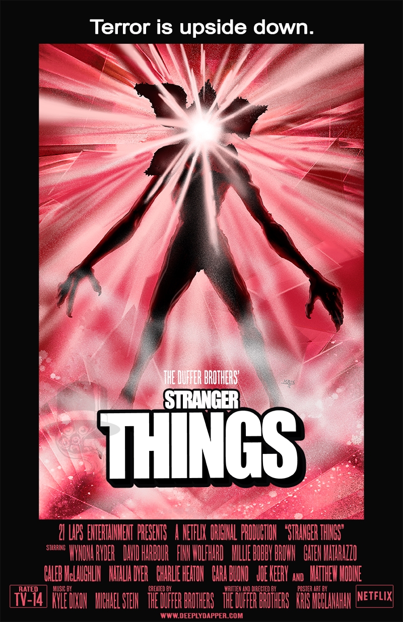 Stranger THINGs | Poster By Kristopher McClanahan