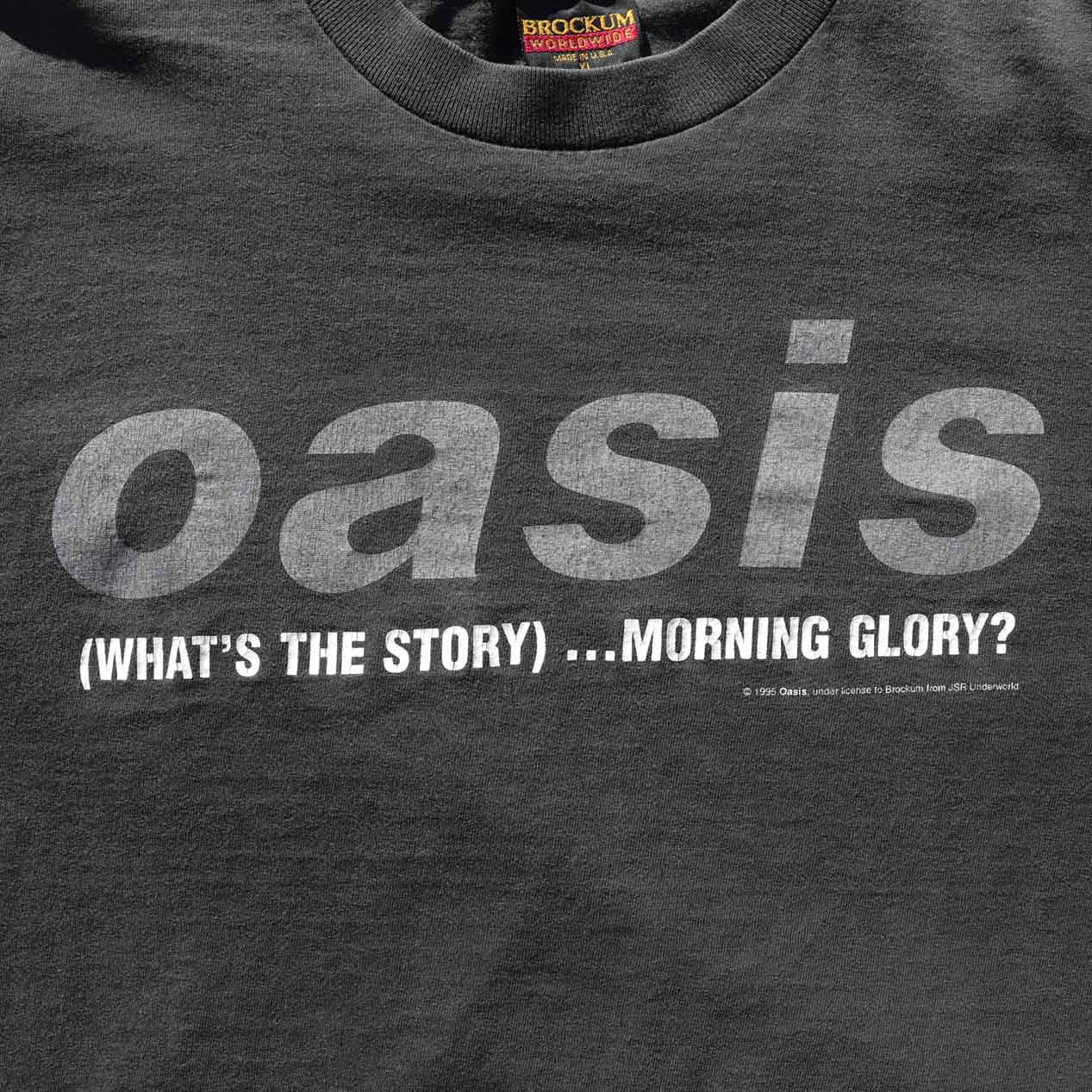 POST JUNK / 90's OASIS “(WHAT'S THE STORY) MORNING GLORY?” T-Shirt
