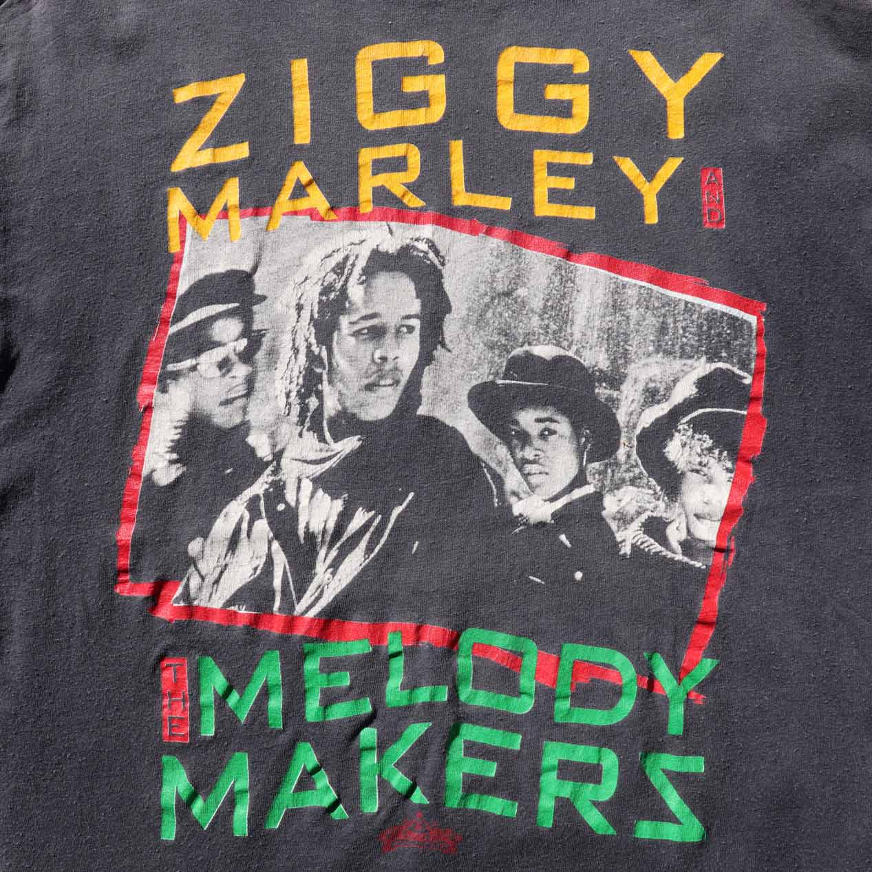POST JUNK / 80's ZIGGY MARLEY AND THE MELODY MAKERS T-Shirt Made