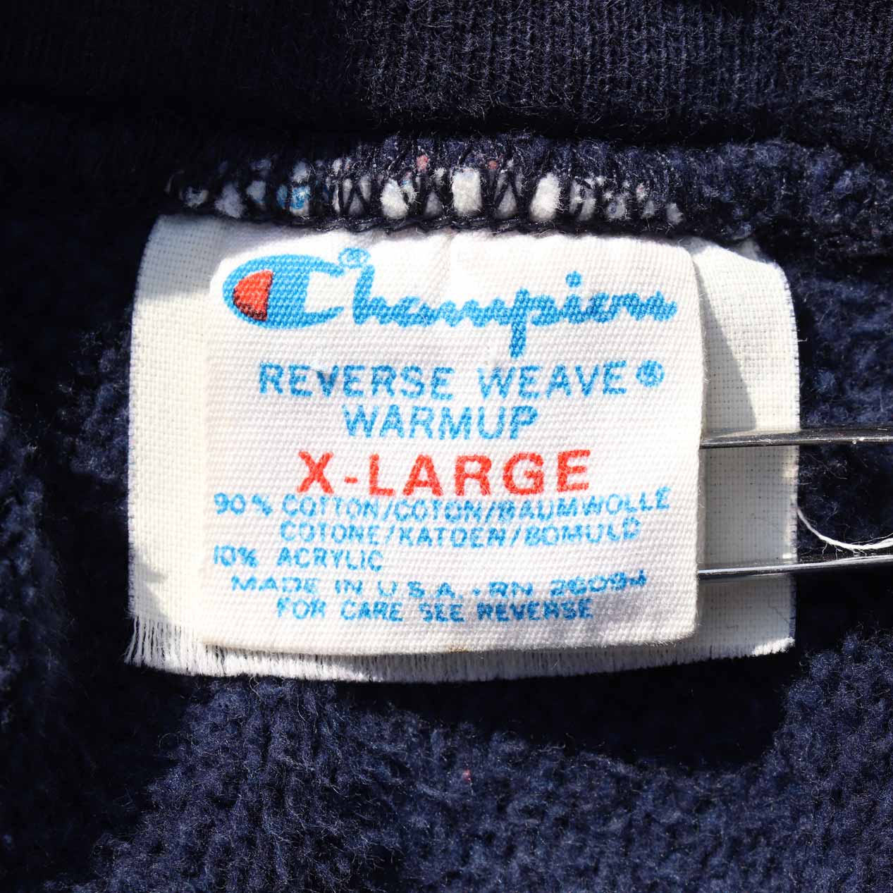 POST JUNK / 80's CHAMPION トリコタグ 3段プリント リバースウィーブ