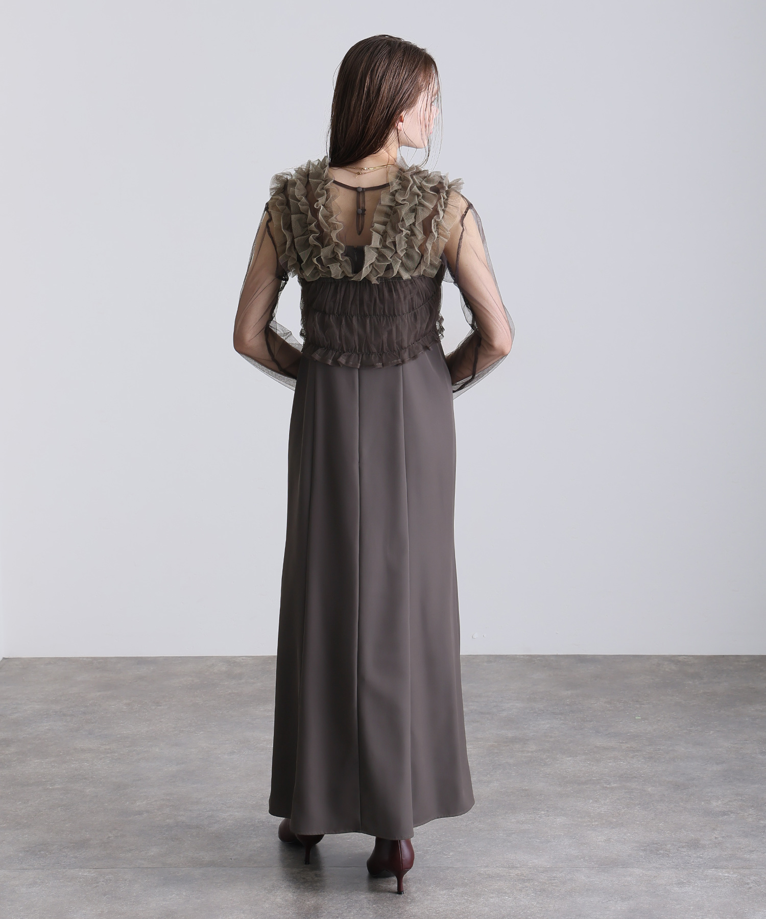 3点セットフリルボレロドレス | PourVous（プールヴー）パーティー