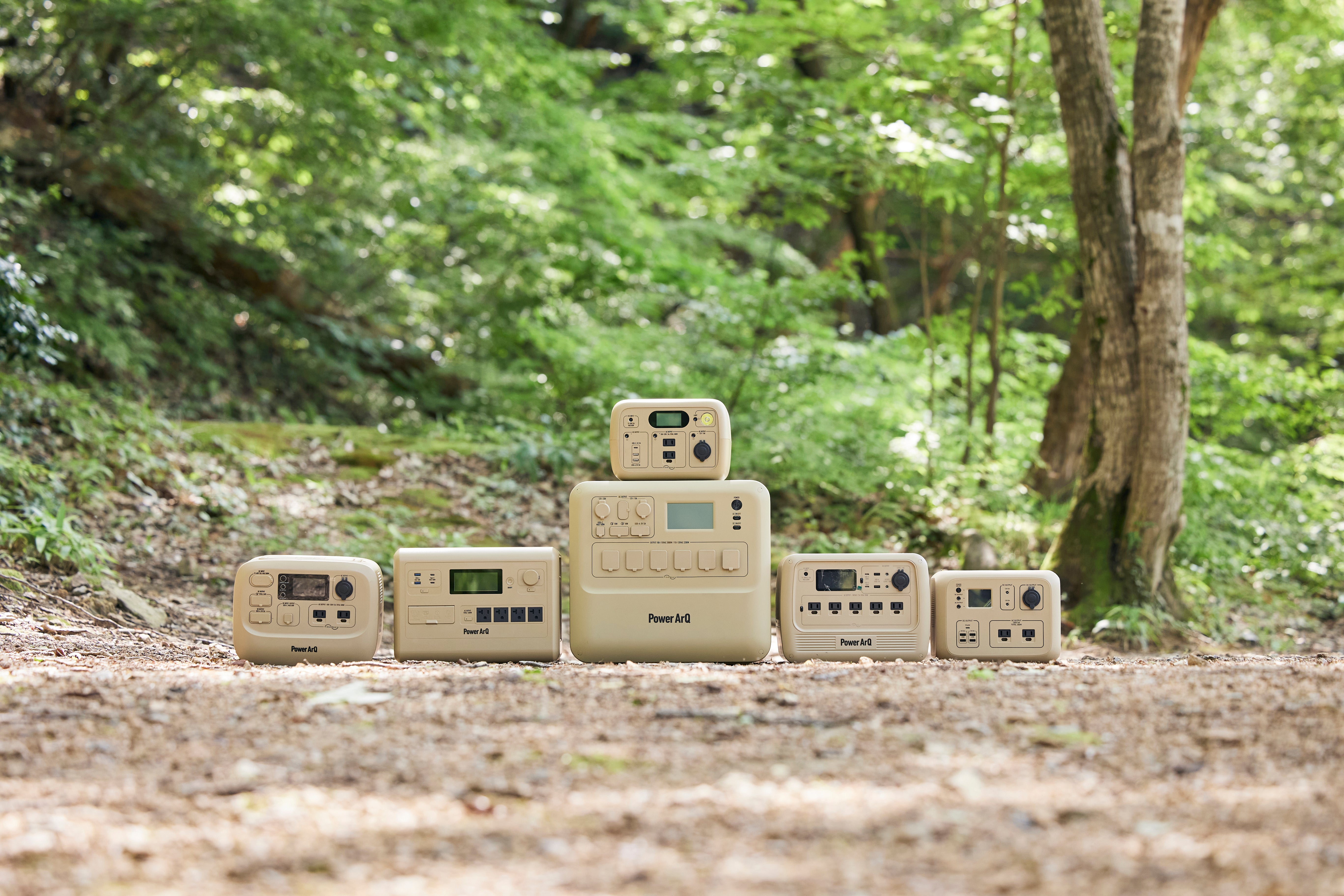 ポータブル電源 PowerArQ 3 大容量 555Wh 蓄電池 Smart Tap / 冒険に