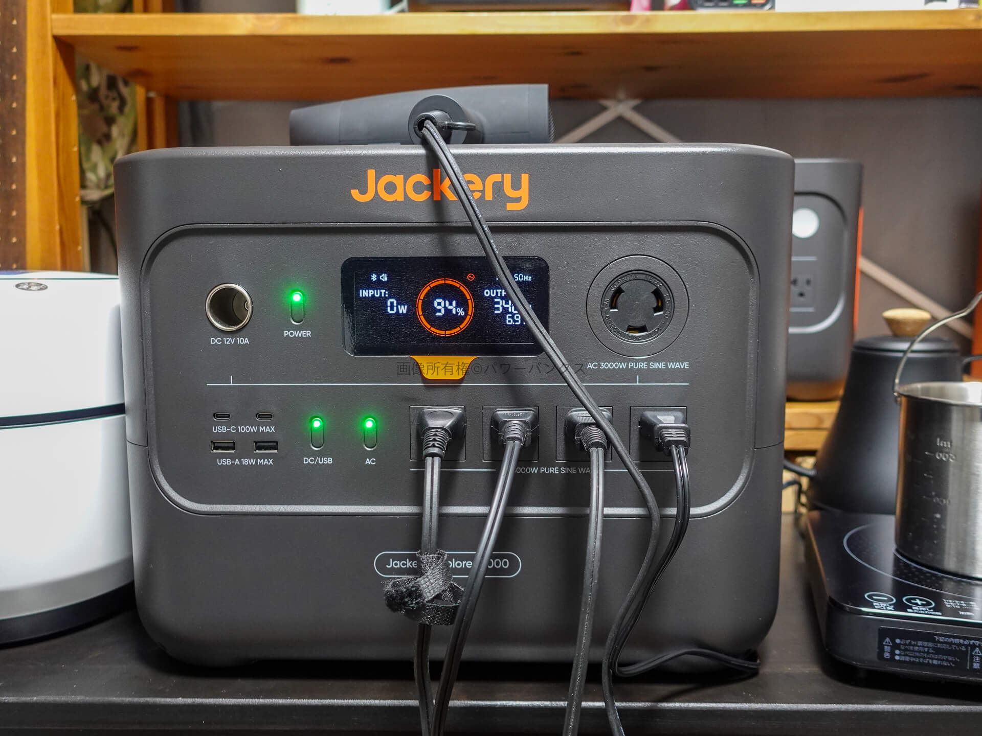 Jackery ポータブル電源 3000 New 外観レビュー｜重量・サイズ・操作性