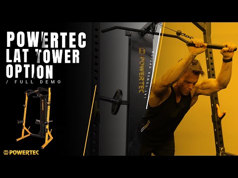 Workbench Lat Tower Option | Powertec | Home Gym Equipment