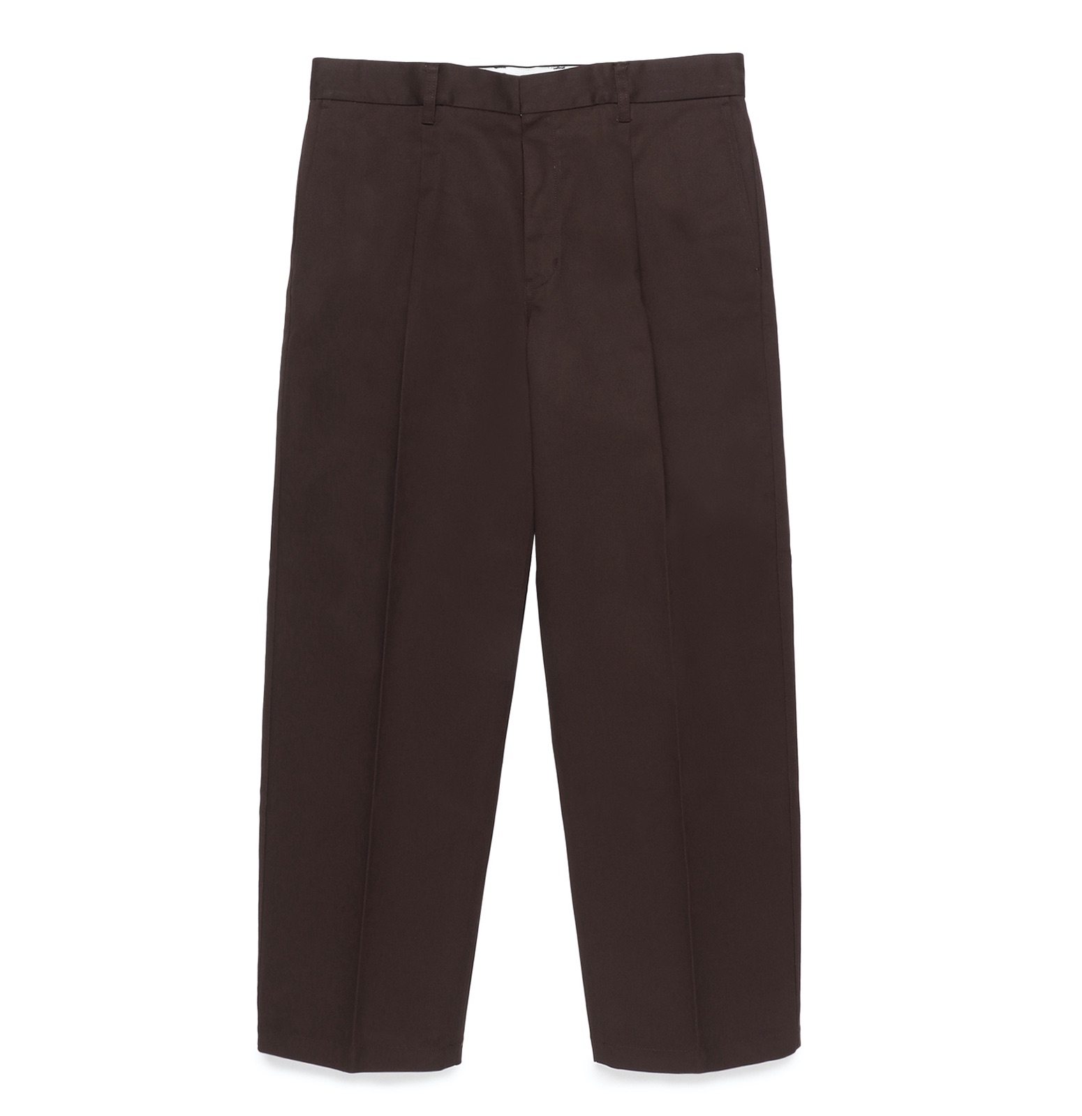 WACKO MARIA / DICKIES / PLEATED TROUSERS (BROWN) 24FW-WMP-DC01