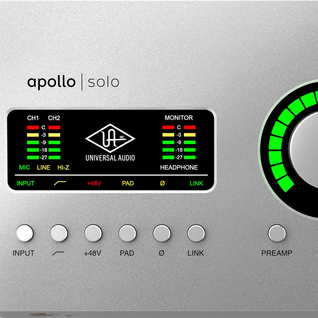 Universal Audio Apollo Solo Thunderbolt3 【公式通販】