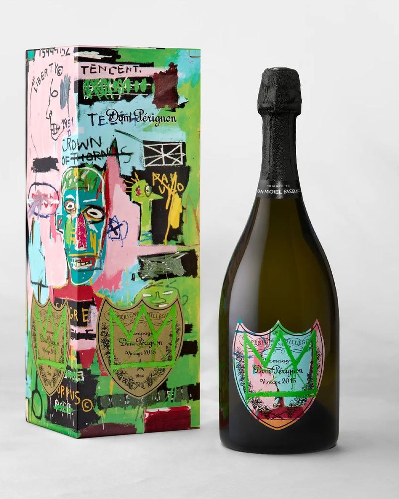 Dom Pérignon Champagne Vintage 2015 Jean-Michel Basquiat Tribute
