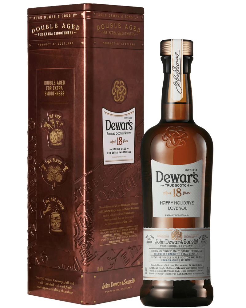 Dewar's 18 Year Old | Personalized Bottle - Dewars 18 | Passion