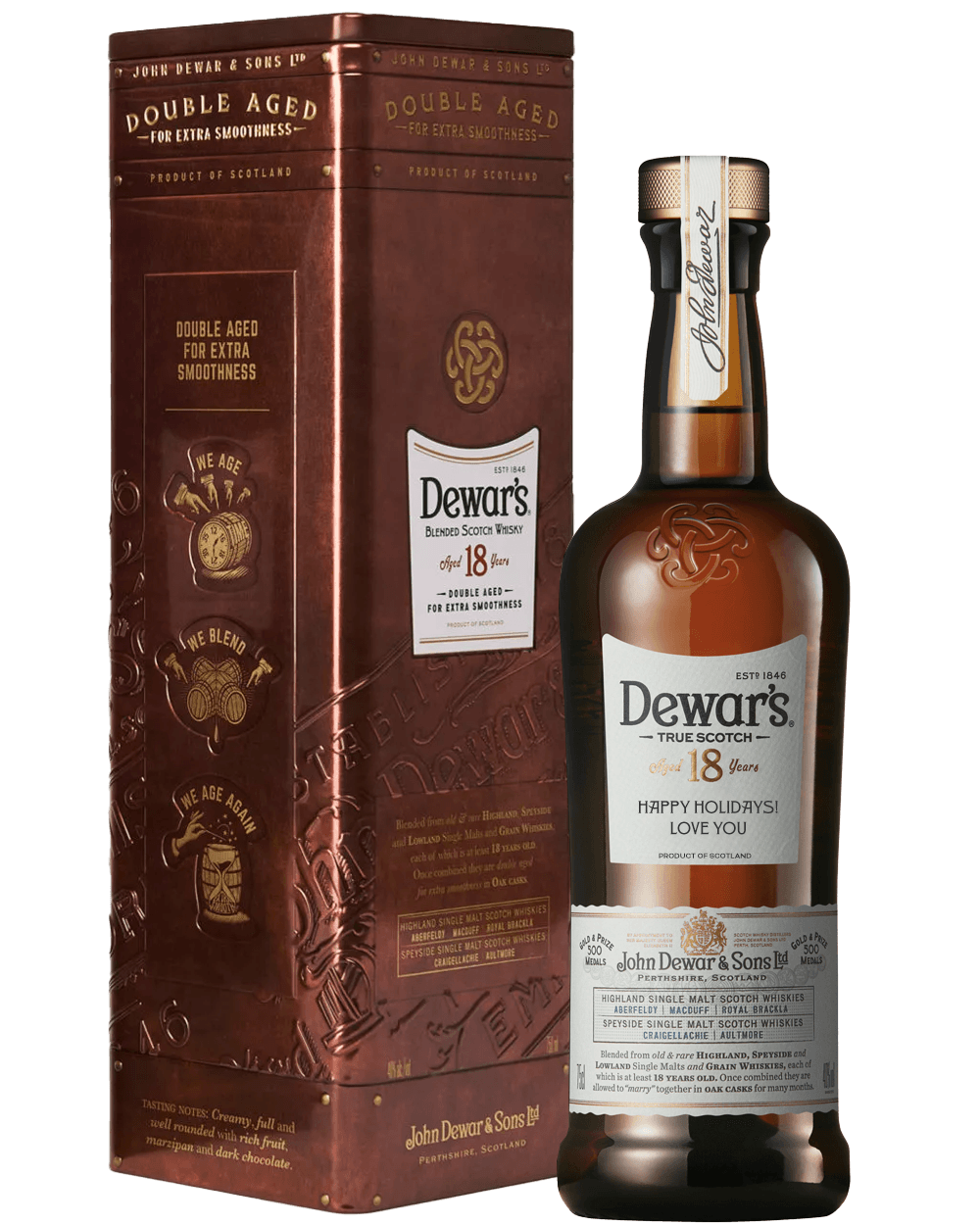 NSR】Dewar's 18 Reserve ウイスキー 18年 箱付 Amazon.co.jp